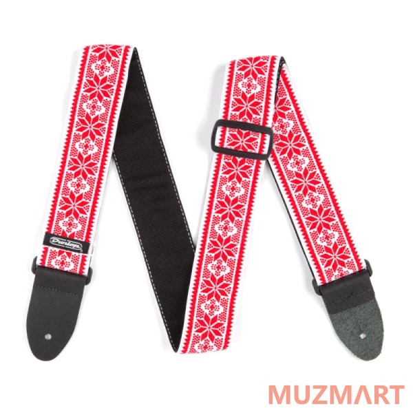 Dunlop D67-02RD Jacquard Fillmore Red ремень гитарный, жаккард