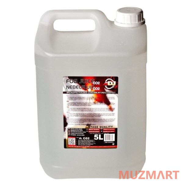 American DJ Fog Juice CO2 - 5 Liter жидкость для генераторов дыма, 5 литров